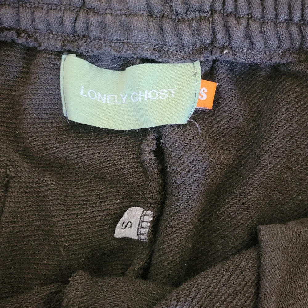 Lonely Ghost Menw Jogger‎ Sweatpants Small Brown Loungewear